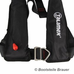 Talamex® Lifejacket black with harness, automatic -...