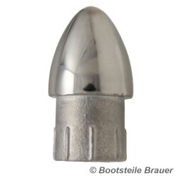Tube end plug, spike 5264 - 25 mm - stainless steel A4...