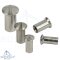 Slotted raised countersunk head sleeve nuts 12008 - Stainless steel A1