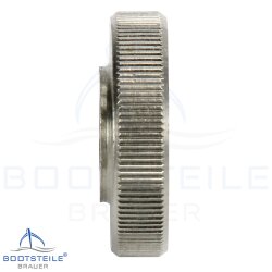 Knurled thumb nuts, thin type DIN 467 - Stainless steel A1