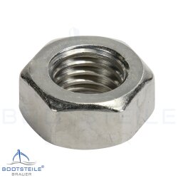 Hexagon slotted castle nut DIN 934 - M2,5 - Stainless...