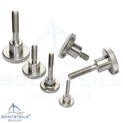 Knurled thumb screws, high type DIN 464 -  M4 mm -...
