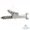 Hexagon head wood screws DIN 571 - 6 x 140 mm - Stainless Steel A2 (AISI 304)