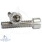 Hexagon socket head cap screws DIN 912 (ISO 4762) - M4 X 40 mm, partial thread - stainless steel A2 (AISI 304)