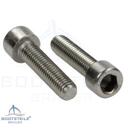 Hexagon socket head cap screws DIN 912 (ISO 4762) - M8 X 18 mm, partial thread - stainless steel A2 (AISI 304)