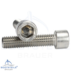 Hexagon socket head cap screws DIN 912 (ISO 4762) - M8 X 35 mm, partial thread - stainless steel A2 (AISI 304)