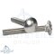 Mushroom head square neck bolts with fullthread DIN 603 M5 X 35/35 - stainless steel A2