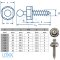 LOXX®  tapping screw 4,2-4,8 mm - Nickel