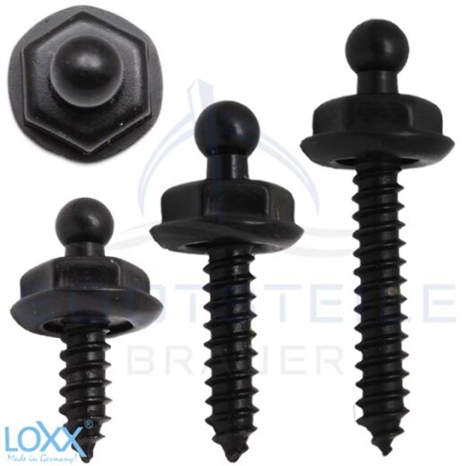 LOXX Blechschrauben 4,2 mm - schwarzverchromt in unterschiedlichen Lä, 1,55  €