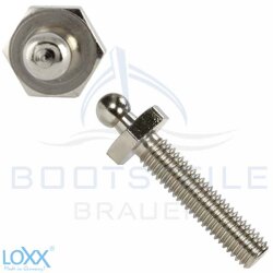 LOXX vis avec métrique filetage M5 x 22 mm - Nickel