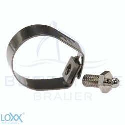 LOXX® Hose clamp for tube 22mm - stainless steel