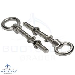 Eye bolt with metric thread M, M8, M10, M12 - Stainless...