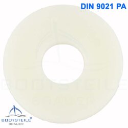 Grande Rondelles 4,3 (M4) DIN 9021 - Polyamide PA