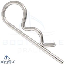 Goupille beta simple 4 x 78 mm - Acier Inoxydable V2A