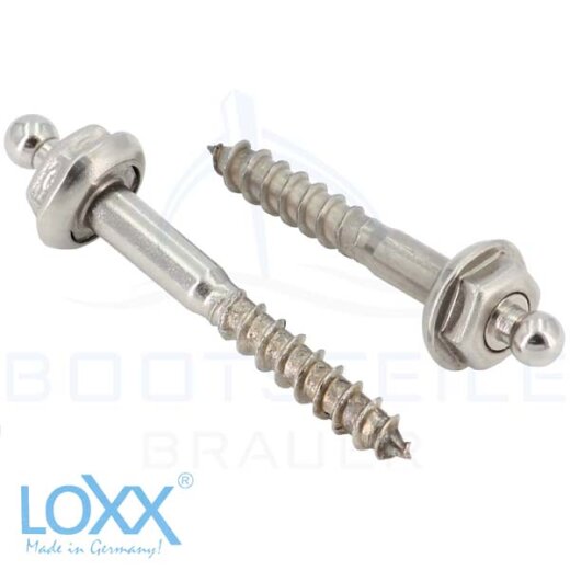 LOXX autotaraudage Vis 5,0 mm, similaire à DIN571 - acier inoxydable A2