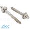 LOXX self-tapping Screw 5.0 x 35 mm, similar to DIN571 - stainless steel A2