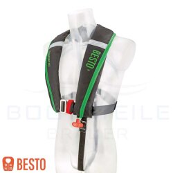 Besto Life jacket Comfort Fit 180N LB black/green