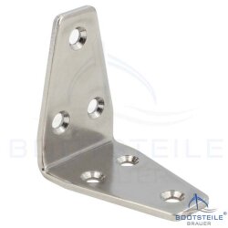 Triangular corner brace 56x35 mm - stainless steel A2