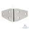 Triangular corner brace 56x35 mm - stainless steel A2