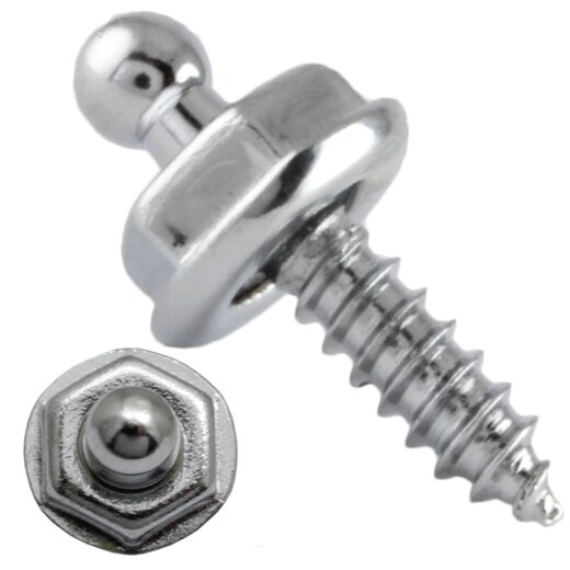 LOXX  tapping screw 4,8 x 12 mm - Chrome