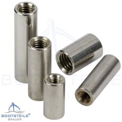 Écrou Cylindrique à rallonge M12 x 50 - Acier Inoxydable V2A