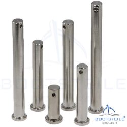 Steckbolzen 6x64 mm Edelstahl A4 (AISI 316)