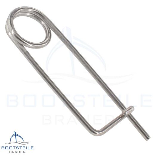 Épingle de sécurité 2x60 mm - Acier Inoxydable V4A