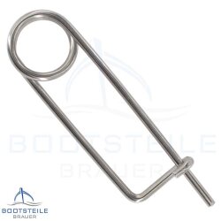 Épingle de sécurité 2x60 mm - Acier Inoxydable V4A