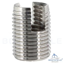 Selftapping inserts 9058 - M8 - stainless steel A2 (AISI 304)