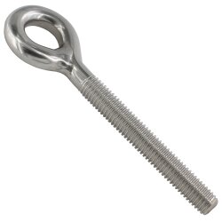 Eye screw with right thread 9161R - M8 - stainless steel...