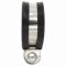 Collier de fixation avec protection caoutchouc DIN 3016 - 20 x 15 mm - Acier inoxydable A2 (AISI 304)