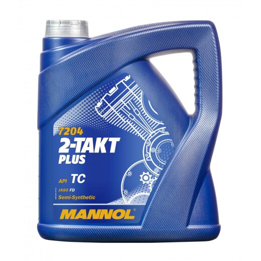 2 - Takt Plus JASO FD API TC Semi-synthetic - 4 Liter