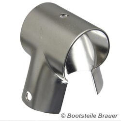 Rohrschelle DOPPELT MIT WIRBEL D= 25 mm - Edelstahl A2 AISI 304, 3,60 €