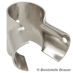T-fitting Open 90°, Polished investment casting 25MM...