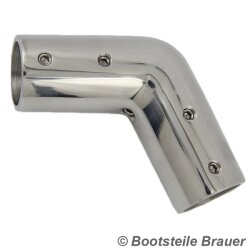 Elbow fitting 110° 22 mm - stainless steel V4A