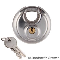 Round padlock 5150 - 70 mm - stainless steel A2 (AISI 304)